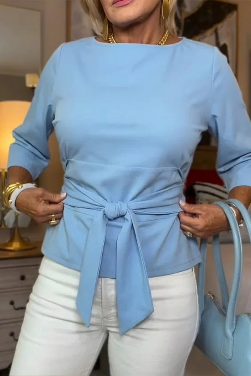 Charlotte – Tie Waist Flattering Top