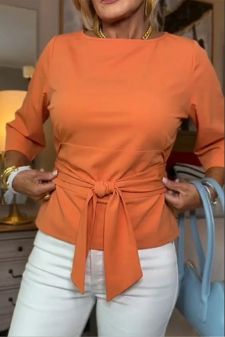 Charlotte – Tie Waist Flattering Top