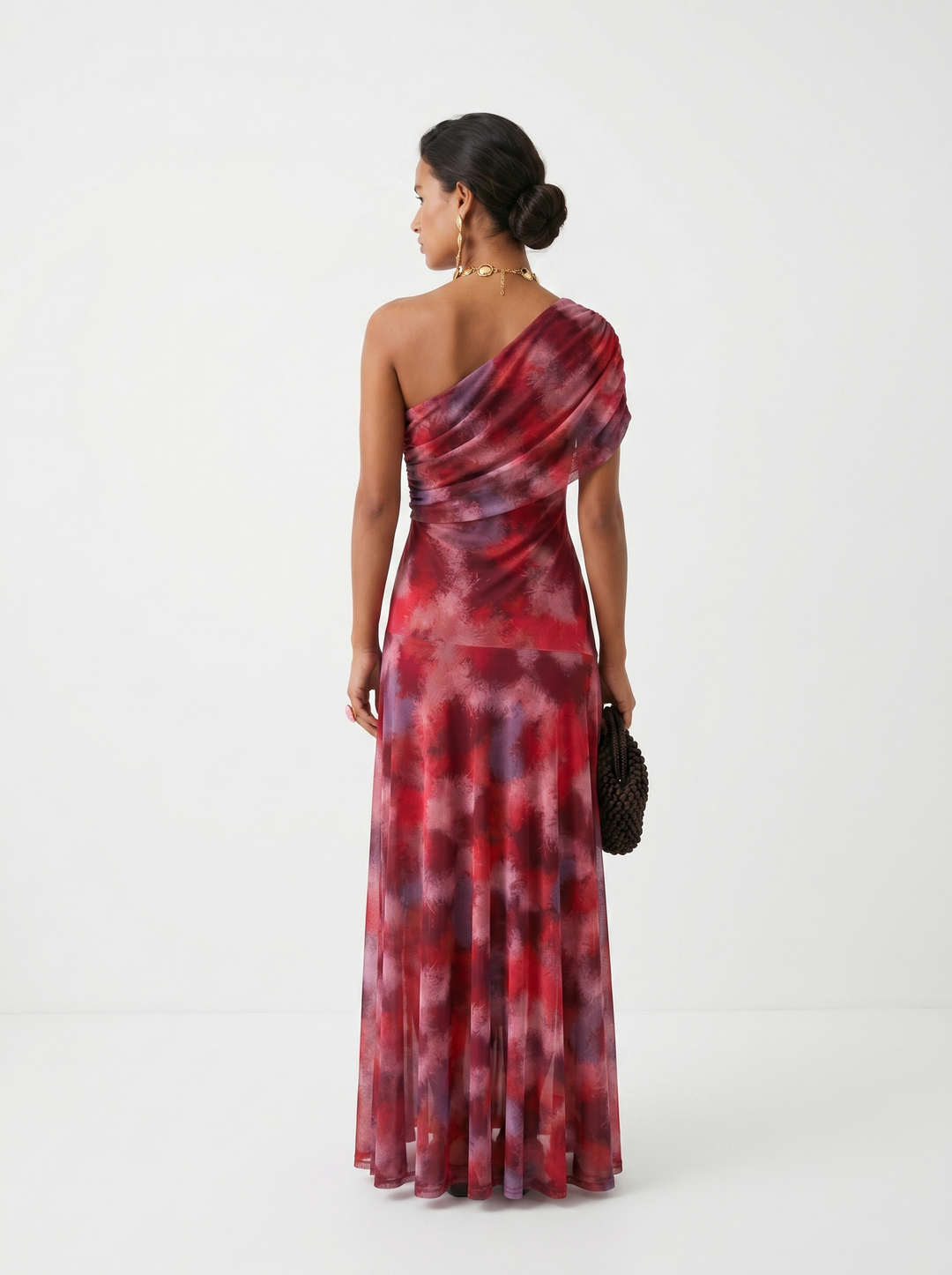 Grace - Draped Off-Shoulder Dress