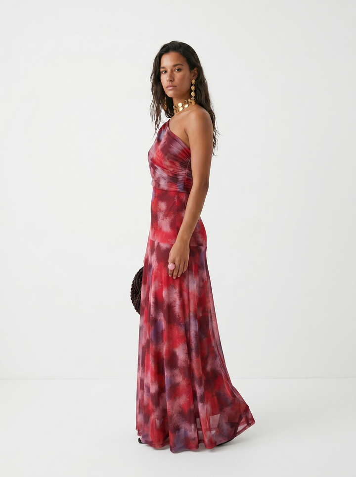 Grace - Draped Off-Shoulder Dress