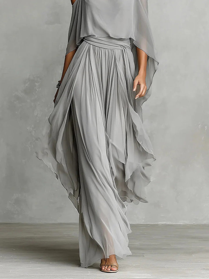 Marvynne™ Gray Flowing Set
